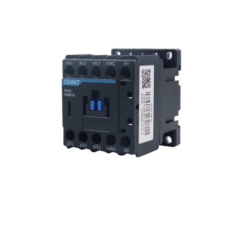 JMORCO CHINT AC Schütz NXC-09M10 06M10 12M10 6A 9A 12A 1NO AC220V 24V 380V Normalerweise Offen Ersetzen for NC6 (Color : NXC-09M10 AC, Size : 380V) von JMORCO