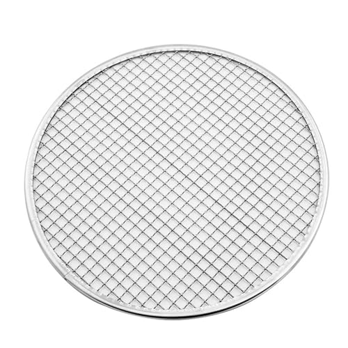 JMORCO Camping Grill BBQ Net Edelstahl Camping Grill Rost Mesh Pads Platz Runde Grillen Net Feuer Kochen Outdoor Reise Picknick von JMORCO