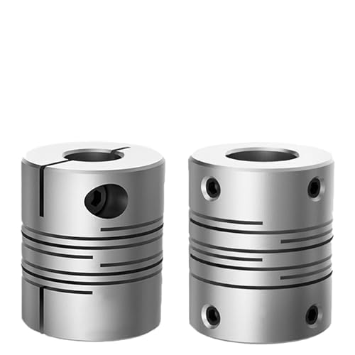 JMORCO Parallelleitungskupplung LT D40L45 Motor Flexible Wellenkupplung Aluminiumlegierung Anschluss Encoder 3D-Drucker Nut Kardan(LT-B-D40L45 16X16) von JMORCO