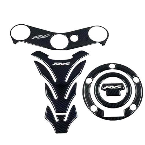 JMORCO Tankaufkleber Motorrad Carbon Motorrad Aufkleber Pad Gabelbrücke Obere Front End Auto Aufkleber Aufkleber Für Y&AMAHA YZF-R6 YZF R6 YZFR6 2006-2016 JMORCO Tankaufkleber Motorrad Carbon Motorrad Aufkleber Pad Gabelbrücke Obere Front End Auto Aufkleber Aufkleber Für Y&AMAHA YZF-R6 YZF R6 YZFR6 2006-2016 von JMORCO