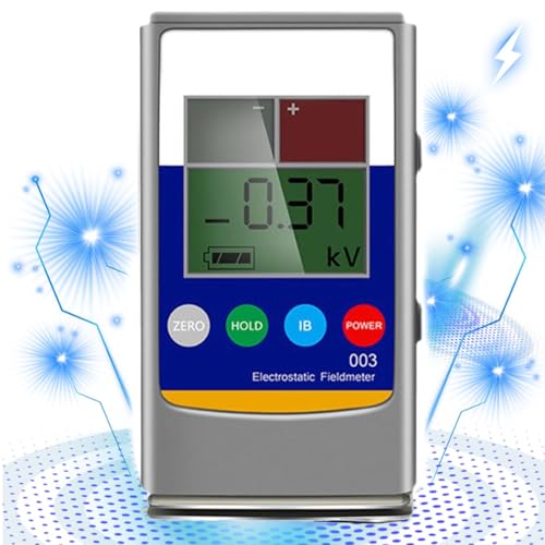 Handheld Digital Elektrostatisches Feldmessgerät Tester 0~20KV / 30KV Balance Tester für Fasergarn Stoff Teppich Brett Papier Gummi (20kv)) von JMOUZHG
