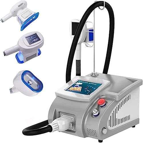 JMOUZHG Cryolipolysis Fettgefriermaschine zum Abnehmen des Körpers - 3 Griff Cellulite-Entfernungs-Massagegerät für effektive Körperformung und Lipolyse von JMOUZHG