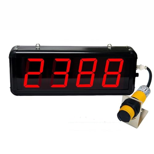 JMOUZHG Digitaler LED-Zähler, 4-stelliger Infrarot-Zähler bis zu 9999, der Infrarot-Sensor ist 70 cm, geeignet für Förderbänder, Fabriken JMOUZHG Digitaler LED-Zähler, 4-stelliger Infrarot-Zähler bis zu 9999, der Infrarot-Sensor ist 70 cm, geeignet für Förderbänder, Fabriken von JMOUZHG