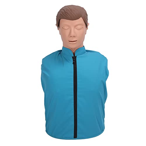 JMOUZHG Erwachsene CPR Training Manikin Professionelle Erste Hilfe Training Manikins Gummi Halbkörper Künstliche Atmung Menschliches Modell für Unterricht Training JMOUZHG Erwachsene CPR Training Manikin Professionelle Erste Hilfe Training Manikins Gummi Halbkörper Künstliche Atmung Menschliches Modell für Unterricht Training von JMOUZHG