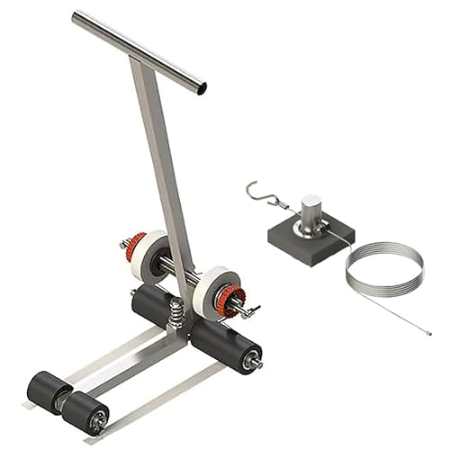 JMOUZHG Spielfeldlinie Striping Machines Court Line Tape Machine Basketball Court Line Kit mit Kreis Kit für Auffahrt, Beton, Asphalt von JMOUZHG
