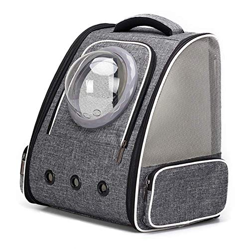 JMOZHCD Haustier-Karierte Box, Haustiertasche, Trolley-Koffer mit leisen Rädern, leicht, mit Aufklebern, freiatmende Hunde-Reisetasche für den Außenbereich () von JMOZHCD