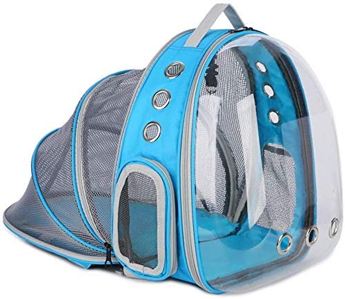 JMOZHCD Haustier-Raumkapsel-Haustier-Rucksack, Hund, Katze, Welpe, Kaninchen, erweiterbarer tragbarer Reise-Haustier-Rucksack, Handtasche im Raumkapsel-Design () von JMOZHCD