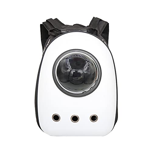 JMOZHCD Katzenrucksack, Haustiertasche, Platzkapsel zum Wandern, Hartschalenkapsel vorne, abnehmbares Polster, verstellbare Schultergurte (P) von JMOZHCD