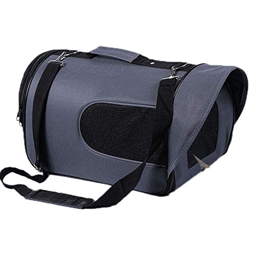 JMOZHCD Pet Space Capsule Haustiertasche, tragbar, faltbar, Handtasche, Netzgewebe, atmungsaktiv, geeignet für Hunde und Katzen, Reisen, tragbar, geeignet für den Außenbereich (Gray X) von JMOZHCD