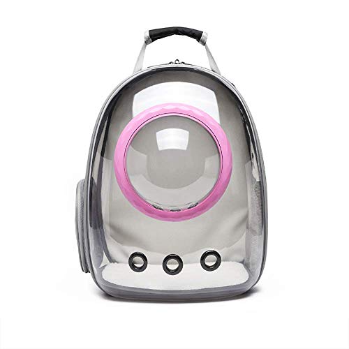 JMOZHCD Pet Space Capsule Katze und Hund Rucksack, Haustier Katze Hund Welpe Gurt Reisetasche Space Capsule Rucksack Atmungsaktive Outdoor-Handtasche () von JMOZHCD