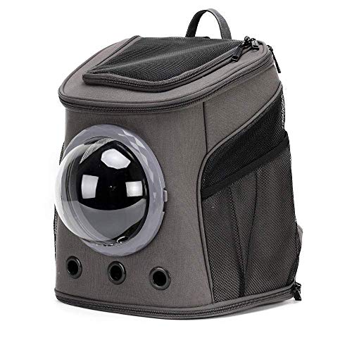 JMOZHCD Pet Space Capsule Pet Carrier Capsule Tragbare Tasche Transparenter, atmungsaktiver Rucksack, geeignet für Outdoor-Reisen und Spaziergänge () von JMOZHCD