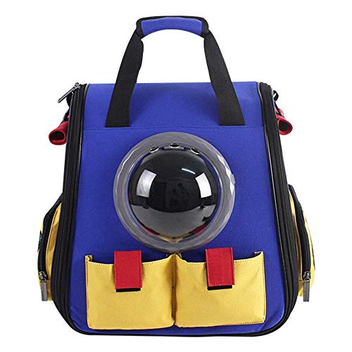 JMOZHCD Pet Space Capsule Tragbare Reisetasche für Haustiere, Design, weiche Seitenhandtasche für Katzen und kleine Hunde, Haustierkatzen, die ausgehen () von JMOZHCD