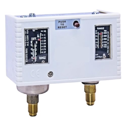Druckschalter HS-P830HM HS-P830 HS-P830HLM HS-P530 HS-P506 AC125V AC250V Druckregler(HS-P830HLM) von JMRTQMEC