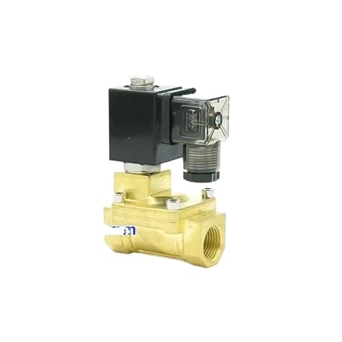 JMRTQMEC 2-Wege-Niederdruck-Pneumatik-Vorsteuermagnetventil aus Messing, PX-50-Anschluss G2 Zoll, 0,5–7 bar, Öffnung 50 mm, D14511-Spule(AC110V) von JMRTQMEC