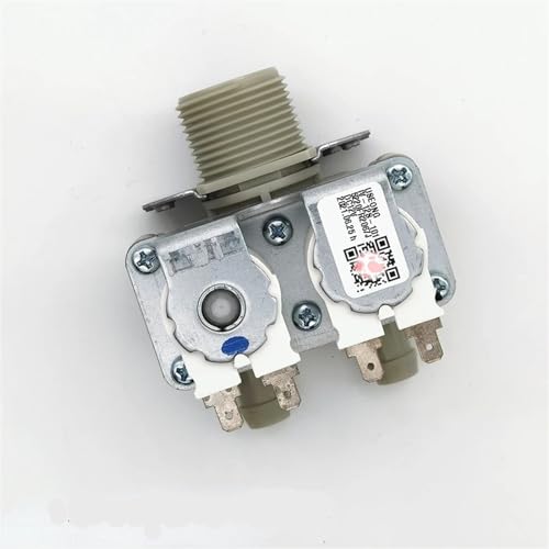 JMRTQMEC DC12V Washing Machine Inlet Valve DC Solenoid valves for LG Drum Washing Machine Replacement Parts(2 Water Outlets) von JMRTQMEC
