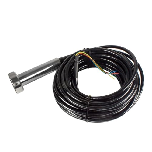 JMRTQMEC QDY30B Anti-Verstopfungs-Flüssigkeitsstand-Transmitter, kostengünstiger, wasserdichter, analoger Tauchwassertank-Füllstandssensor mit 0–5V RS485-Ausgang(Rs485 Output,2m Range 5m Cable) von JMRTQMEC