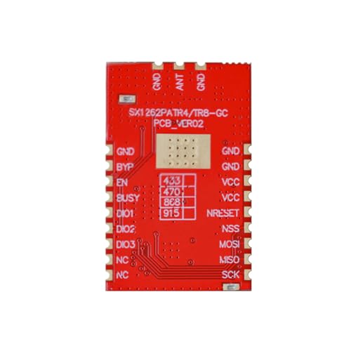 JMT 1 W High Power SX1262PA + LNA LoRa-Modul, 868 MHz, hohe Empfindlichkeit, drahtloses Kommunikationsmodul mit SPI-Schnittstelle (nur Modul) von JMT