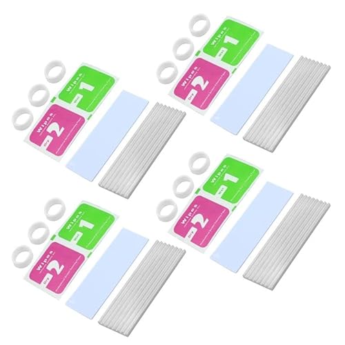 JMT 2/4/15 Stück M.2 Solid State Festplatte Kühlkörper Aluminium für NGFF NVME PCIE 2280 SSD Solid State Drive (4 Stück, silberfarben) von JMT