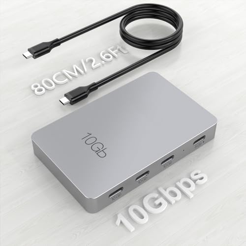 JMT 7in1 USB 3.2 Gen2 10Gbps Adapter USB-C mit PD 100W Erweiterungshub HC418 für Laptops PC JMT 7in1 USB 3.2 Gen2 10Gbps Adapter USB-C mit PD 100W Erweiterungshub HC418 für Laptops PC von JMT