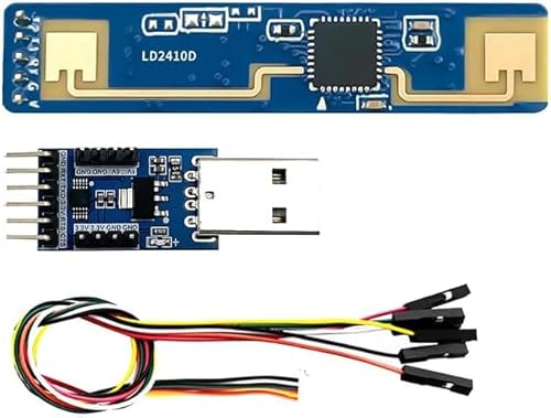 JMT HK-LD2410D 24G Human Presence Detection Module Millimeter-Wave Ra DAR Wahrnehmung Schalter Smart Sensor 0,75M Entfernungsmessung (Modul-Kit) von JMT
