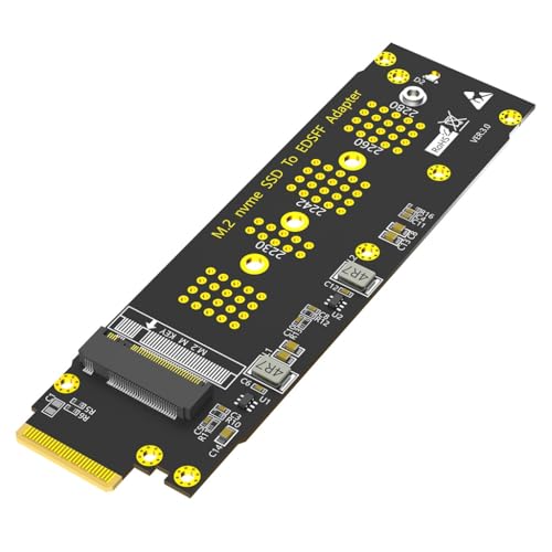 JMT M.2 M Key to EDSFF E1.S SSD Adapter Card PCI-E 4.0 Compatible with M.2 NVMe 2230/2242/2260/2280 SSD JMT M.2 M Key to EDSFF E1.S SSD Adapter Card PCI-E 4.0 Compatible with M.2 NVMe 2230/2242/2260/2280 SSD von JMT