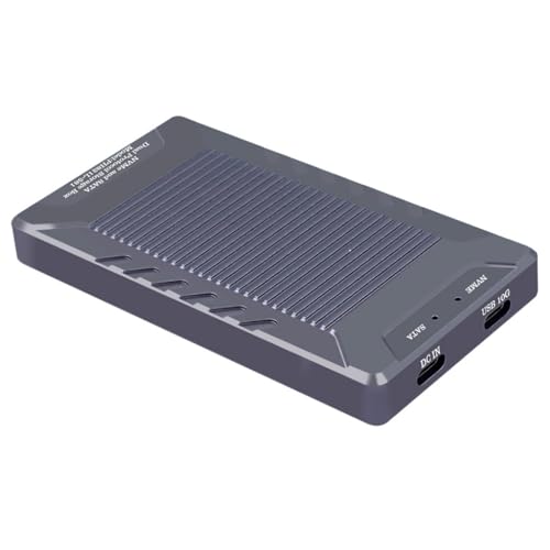JMT M.2 SATA SSD Gehäuse 10Gbps Dual Protokoll Kompatibel mit M2 NGFF NVME PCIe 2230 2242 2260 2280 SSD Gehäuse JMT M.2 SATA SSD Gehäuse 10Gbps Dual Protokoll Kompatibel mit M2 NGFF NVME PCIe 2230 2242 2260 2280 SSD Gehäuse von JMT