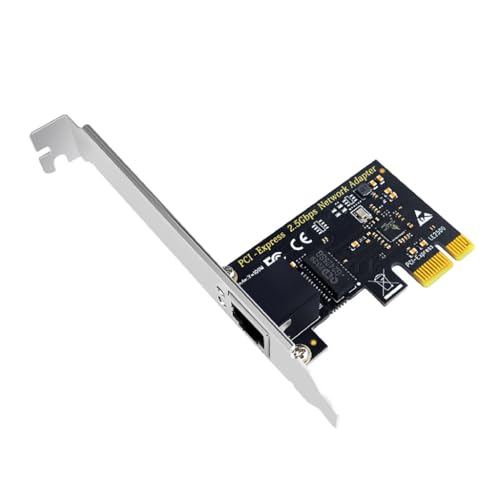 JMT PCI-E 2,5G Gigabit Netzwerkkarte 2500M Soft Routing 5Gbps kabelgebunden/drahtlos für Desktop (SU-LE2500) von JMT