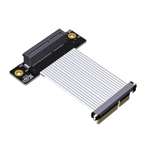JMT PCI-E 4.0 auf x1 x4 Verlängerungskabel 16G/BPS/64G/BPS Adapter für Netzwerkkarte USB-Karte Solid State Drive SSD-Karte (15 cm, K22SL-TL) von JMT