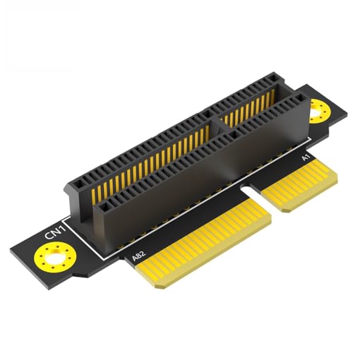 JMT PCI-e 3.0 90° Reverse Male to Female Riser Card Extension Adapter for 1U 2U Server (20mm for 1U, 4X) von JMT