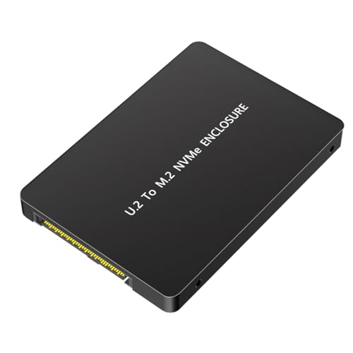 JMT PCIe Gen3 x4 M.2 NGFF SSD auf U.2 SFF-8639 Adapter, kompatibel mit M.2 NVMe 2,5 Zoll SSD 2280 (kein Wärmeleitpad) von JMT