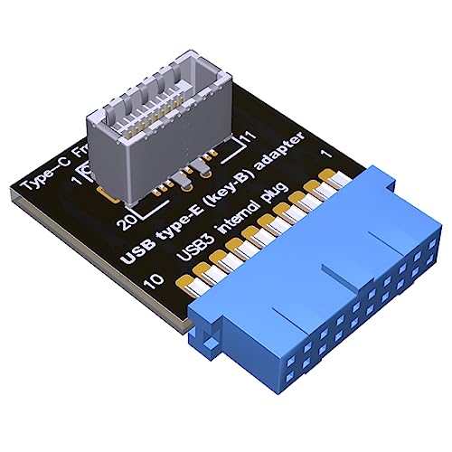 JMT USB 3.0 19PIN auf Type-E Adapterplatine 5G/BPS F9P für Motherboards mit 19PIN Schnittstelle JMT USB 3.0 19PIN auf Type-E Adapterplatine 5G/BPS F9P für Motherboards mit 19PIN Schnittstelle von JMT