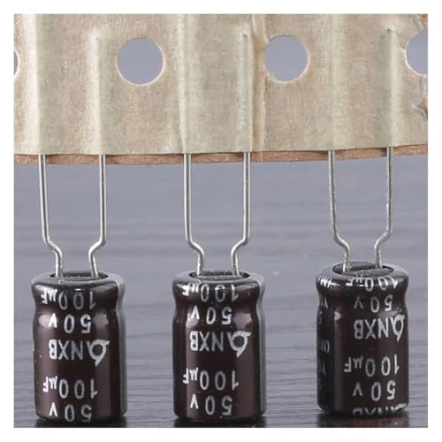JMVLVLOA 10 Stück 100 uF 50 V lange Lebensdauer Elektrolytkondensator 8 x 12 mm 105 °C JMVLVLOA 10 Stück 100 uF 50 V lange Lebensdauer Elektrolytkondensator 8 x 12 mm 105 °C von JMVLVLOA