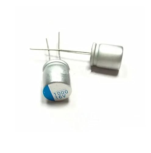 JMVLVLOA 100 Stück - 50 Stück 16 V 1000 UF DIP Festelektrolytkondensator 1000 uF 16 V 10 x 12 mm (50 Stück) von JMVLVLOA