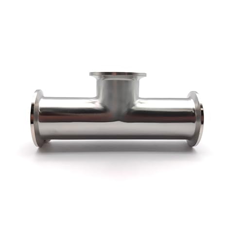 JMVLVLOA 1pc 2 inch 304 Stainless Steel Low Neck Three-Way Pipe Fittings Ferrule 50.5mm 64mm T Type JMVLVLOA 1pc 2 inch 304 Stainless Steel Low Neck Three-Way Pipe Fittings Ferrule 50.5mm 64mm T Type von JMVLVLOA