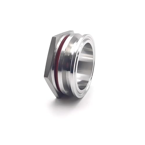 JMVLVLOA 1pc Single Clamp 1.5" SS304 Ferrule Tri Clamp Kettle Inlet Outlet Homebrew Beer Keg Water Tank Connector Fitting JMVLVLOA 1pc Single Clamp 1.5" SS304 Ferrule Tri Clamp Kettle Inlet Outlet Homebrew Beer Keg Water Tank Connector Fitting von JMVLVLOA