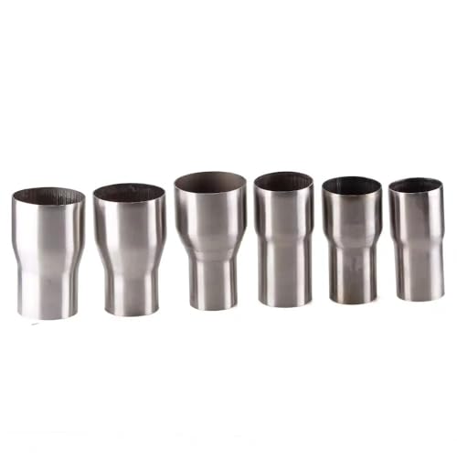 JMVLVLOA 1pc Stainless Steel 51MM-76MM Car Exhaust Reducer Connector Pipe Tube Adapter Intake Pipe Connection Joint CR1017 JMVLVLOA 1pc Stainless Steel 51MM-76MM Car Exhaust Reducer Connector Pipe Tube Adapter Intake Pipe Connection Joint CR1017 von JMVLVLOA