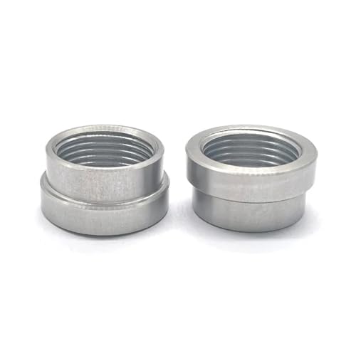 JMVLVLOA M20 x 1.5 Stainless Steel 304 Female Threaded Stepped Weld Bung Metric Mounting Boss Fitting JMVLVLOA M20 x 1.5 Stainless Steel 304 Female Threaded Stepped Weld Bung Metric Mounting Boss Fitting von JMVLVLOA