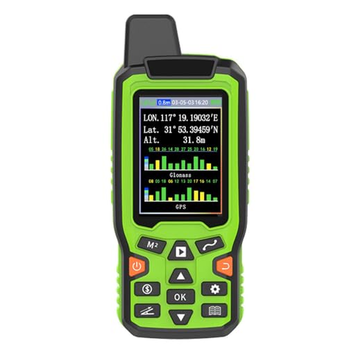 JMbpkduHs Mini Landvermessungsmaschine,GPS Land Area Meter, Handheld Land Area Measure Calculation Meter 0-99999 Hektar,High Precision GPS Navigation Track von JMbpkduHs