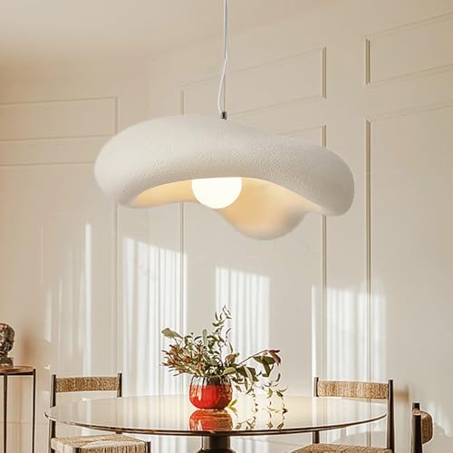 Pendelleuchte Wabi-Sabi Nordisch Stil Hängeleuchte Esstisch Hängelampe Blumen Kreative Polystyrol Propylen E27 Höhenverstellbare Pendellampe Schlafzimmer Wohnzimmer Küche Esszimmer Kronleuchter(40CM) Pendelleuchte Wabi-Sabi Nordisch Stil Hängeleuchte Esstisch Hängelampe Blumen Kreative Polystyrol Propylen E27 Höhenverstellbare Pendellampe Schlafzimmer Wohnzimmer Küche Esszimmer Kronleuchter(40CM) von JMrider