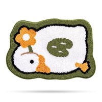 Badezimmerteppich, Rutschfeste Eingangstürmatte, Badteppich Extra Weicher und SaugfäHiger, Rutschfeste - e 60x90cm von JN.SONGS