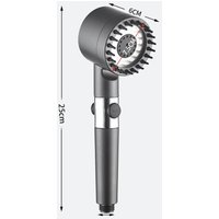 Jn.songs - Duschkopf mit Filter, Duschbrause Shower, Massage Handbrause mit 3+1 Strahlarten - 1.5cm Rohr + Duschkopf von JN.SONGS