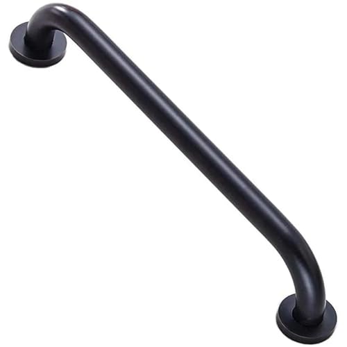JNHGSHUAISDF Haltegriff Haltegriff for die Dusche, Duschgriff, Balance-Bar for das Badezimmer, Handlauf-Stützstange for behinderte ältere Menschen mit Verletzungen for das Badezimmer(Black 11.81in) von JNHGSHUAISDF