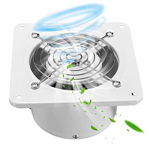 JNHGSHUAISDF Ventilator Abluftventilator zur Wandmontage, 4 Zoll Abluftventilator mit Rückschlagventil 117 CFM 20 W 110 V Metall Mehrfarbig JNHGSHUAISDF Ventilator Abluftventilator zur Wandmontage, 4 Zoll Abluftventilator mit Rückschlagventil 117 CFM 20 W 110 V Metall Mehrfarbig von JNHGSHUAISDF
