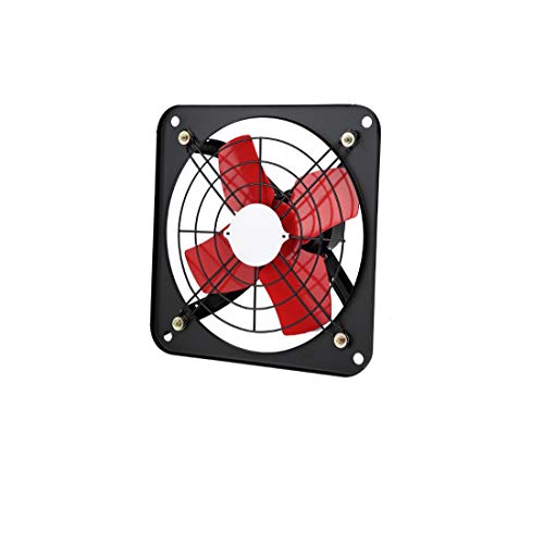 JNHGSHUAISDF Ventilator Wandmontierter Abluftventilator, 10 Zoll Wandfenster-Abluftventilator mit Schalter for Badezimmerküche von JNHGSHUAISDF
