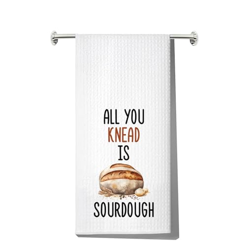 JNIAP Sauerteig-Küchentuch Sauerteig-Brottuch Sauerteig-Bäcker-Geschenke "All You Knead is Sauerteig" Geschenke (All You Knead kt) von JNIAP