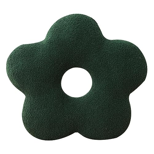 JNJOOD 1 Stück kleines Kissen in Form eines Nordischen Kissens Plüschkissen Nachttisch Wohnzimmer Dunkelgrün von JNJOOD