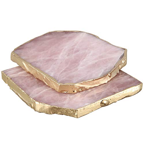 JNJOOD 2 Stück Rose Untersetzer Scheibe Teetablett Design im Stein Kanten in der Wohnkultur Untersetzer aus Naturstein JNJOOD 2 Stück Rose Untersetzer Scheibe Teetablett Design im Stein Kanten in der Wohnkultur Untersetzer aus Naturstein von JNJOOD