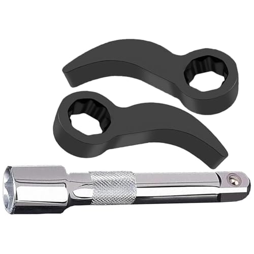 JNJOOD 3 Stück Adapter Kopf Werkzeug Brecheisen Adapter Kopf Schlüssel Brechstange passt auf Ratschen von 1/2 Zoll Halsbaumentferner C JNJOOD 3 Stück Adapter Kopf Werkzeug Brecheisen Adapter Kopf Schlüssel Brechstange passt auf Ratschen von 1/2 Zoll Halsbaumentferner C von JNJOOD