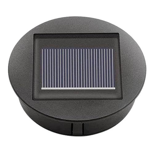 JNJOOD 4 Stück Ersatz-Solarleuchten mit LED-Solarlaterne oben Solarlaterne Solarpanel Lichter für Deckel für den Außenbereich einfache Installation von JNJOOD