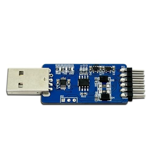 JNJOOD 5-Teiliges Dual-Spannungskonvertierungsmodul USB-Zu-TTL-Zu-RS485-Kommunikationskonvertierungsmodul CH340E SP485-Chiptreibermodul von JNJOOD